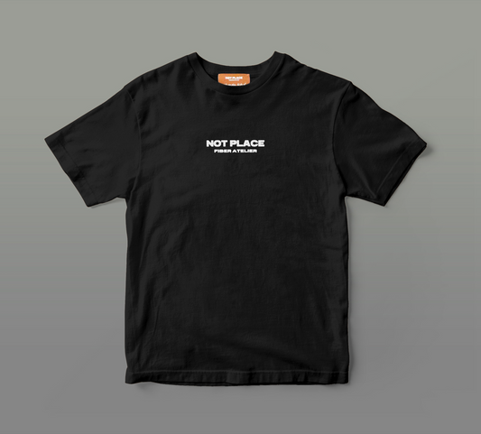 T-shirt Iconic black oversize